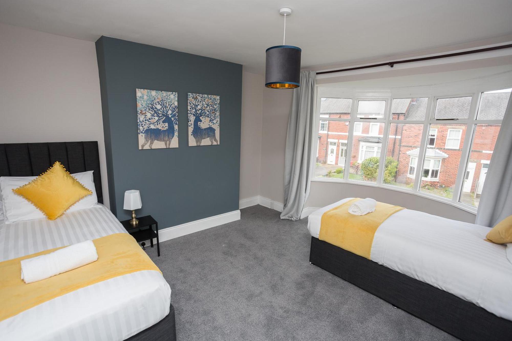 The Avenue-3 Bed Sleeps 6 Great For Contractors Vila Gateshead Exterior foto